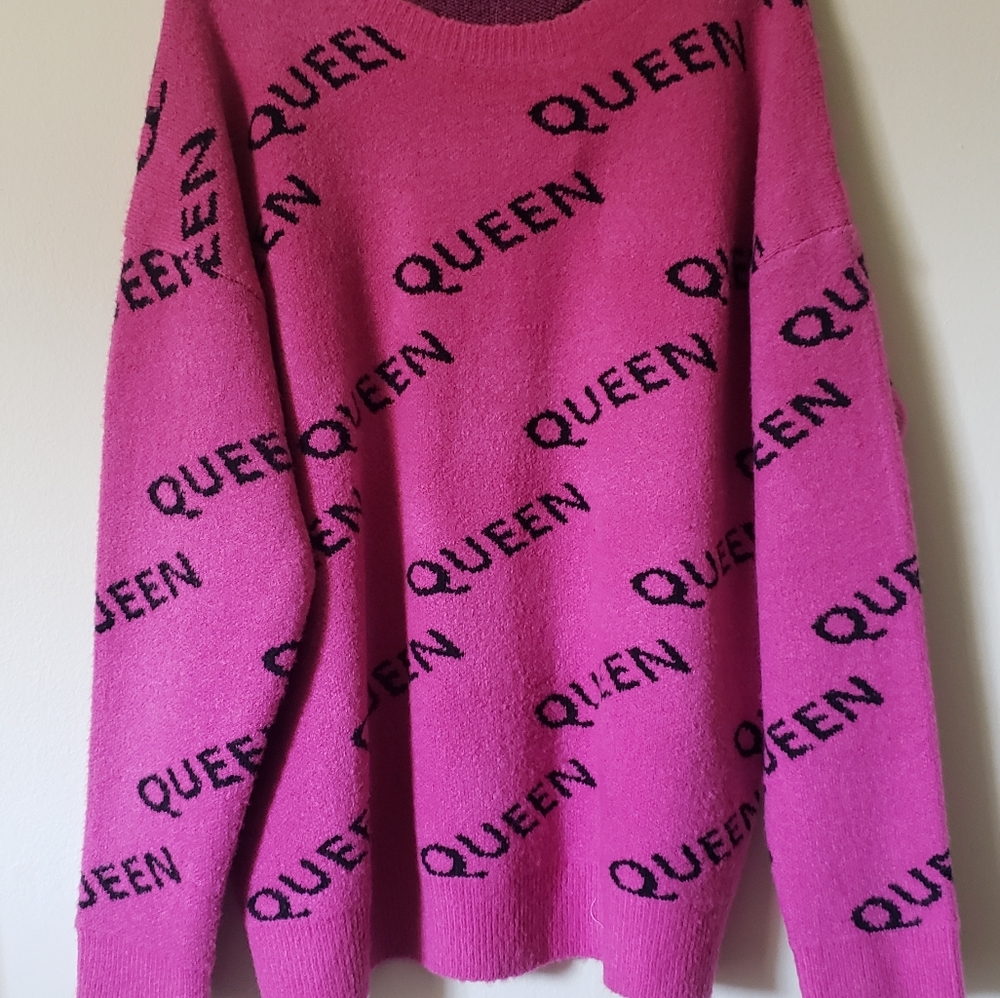 Fuschia Queen Sweater